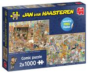 Puzzle - Jumbo Puzzle 2x1000 Haasteren Wycieczka do muzeum G3 - miniaturka - grafika 1