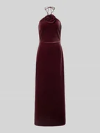 Sukienki - Sukienka koktajlowa z kwiatową aplikacją model ‘ROSETTA STRAP’ - miniaturka - grafika 1