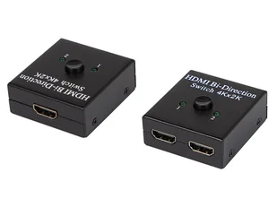 Rozgałęźnik SWITCH HDMI 2x1 SPLITER 1x2 4K - Kable Rozgałęźnik SWITCH HDMI 2x1 SPLITER 1x2 4K - Kable - miniaturka - grafika 1