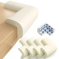 Zabezpieczenia dla dzieci - Zabezpieczenie Narożników Kantów Mebli Blatów - Kolor kremowy - miniaturka - grafika 1