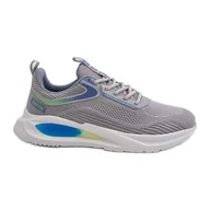Buty sportowe męskie - Buty Sportowe Męskie HI-POLY System Big Star NN174372 Szare - miniaturka - grafika 1