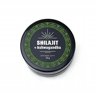 Shilajit, Oryginalne Ałtajskie Mumio Z Ashwagandhą Pasta, 25g - Witaminy i minerały - miniaturka - grafika 1