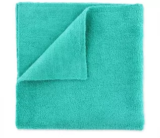 Akcesoria do mycia samochodu - ChemicalWorkz Turquoise Allrounder Coating Towel  delikatna mikrofibra bez obszycia, 250gsm, 40 40cm, 10 sztuk - grafika 1