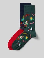 Skarpetki męskie - Skarpety z prążkowanym wykończeniem - miniaturka - grafika 1