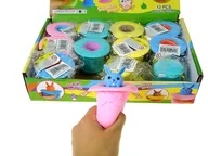 Zabawki zręcznościowe - Gniotek królik w kapeluszu (12szt) Adar - zabawka - miniaturka - grafika 1