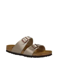 Klapki i japonki damskie - Birkenstock Klapki Sydney BF | z dodatkiem skóry - miniaturka - grafika 1