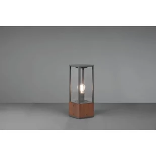 Trio GARONNE Brązowy wys. 40cm. E27 IP44 Lampa stojąca zewnętrzna 501860130 501860130 - Lampy ogrodowe - miniaturka - grafika 1