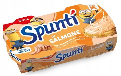 Kremowa pasta z łososia al Salmone 2x84 168g - Spuntì