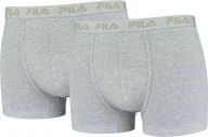 Majtki męskie - Bokserki męskie Fila Sportswear G Grey - L - miniaturka - grafika 1