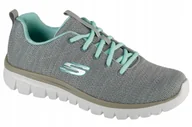 Buty sportowe damskie - Damskie sneakers Skechers Graceful Twisted Fortune 12614-GYMN r.41 - miniaturka - grafika 1