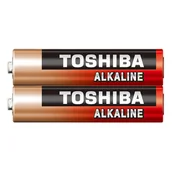 Baterie i akcesoria - Baterie Alkaliczne TOSHIBA RED ALKALINE LR03 AAA 1,5V FOLIA 2szt - miniaturka - grafika 1