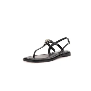 Damskie Sandały GUESS RAINEY4 FLJRA4PAF21-BLACK – Czarny - Sandały damskie - miniaturka - grafika 1
