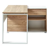 Biurka - Biurko w dekorze dębu 120x117 cm Lioni – Germania - miniaturka - grafika 1