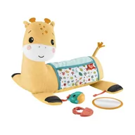 Zabawki sensoryczne - Fisher-Price, Żyrafa 3w1, poduszeczka pod brzuszek, zabawka sensoryczna - miniaturka - grafika 1