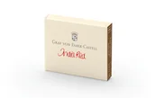 Naboje i atramenty - Naboje Graf von Faber-Castell India Red 6szt. - miniaturka - grafika 1