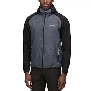 Regatta Męska kurtka Arec Iii, Ash Marl/Black, 3XL - Kurtki męskie - miniaturka - grafika 1