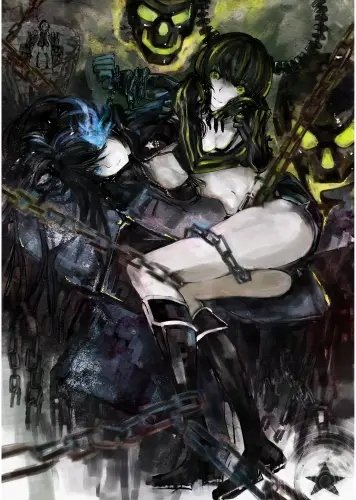 Plakat Black Rock Shooter brs_012 A3 (custom)