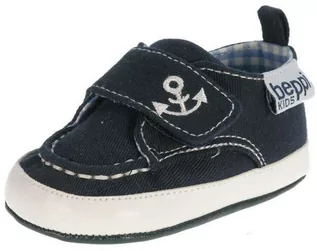 Buciki dla niemowląt - Beppi 2132930 marynarskie buciki na rzep ABS r.17 - grafika 1