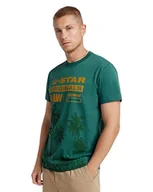 Koszulki męskie - G-STAR RAW Koszulka męska Palm Originals R T - miniaturka - grafika 1