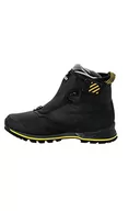 Buty trekkingowe męskie - Jack Wolfskin Męskie buty trekkingowe 1995 Series Texapore Mid M, Black Burly Yellow Xt, 43 EU - miniaturka - grafika 1