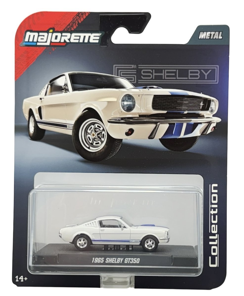 MAJORETTE COLLECTION 1965 SHELBY GT350 BIAŁY 1:64 8505001000
