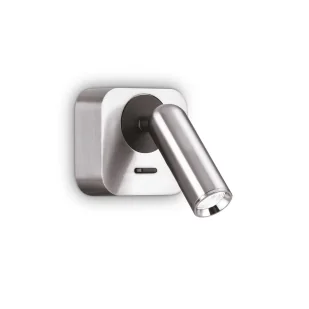 Ideal Lux Kinkiet BEAN SQUARE AP nikiel 260679 260679/IL - Lampy ścienne - miniaturka - grafika 1