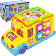 Zabawki interaktywne dla dzieci - Szkolny Autobus Książeczka edukacyjny,interaktywny - miniaturka - grafika 1