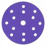 Materiały ścierne - Tarczki ścierne ceramiczne 150mm, #600, rzep, kpl 5szt - miniaturka - grafika 1