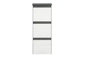 Szafki na buty - Szafka na buty CALLA *biały/szary, 50X125X34, Płyta laminowana 16mm - miniaturka - grafika 1