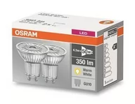 Żarówki LED - Osram Żarówka reflektorowa GU10 4,3W 827, zestaw 2 szt. - miniaturka - grafika 1