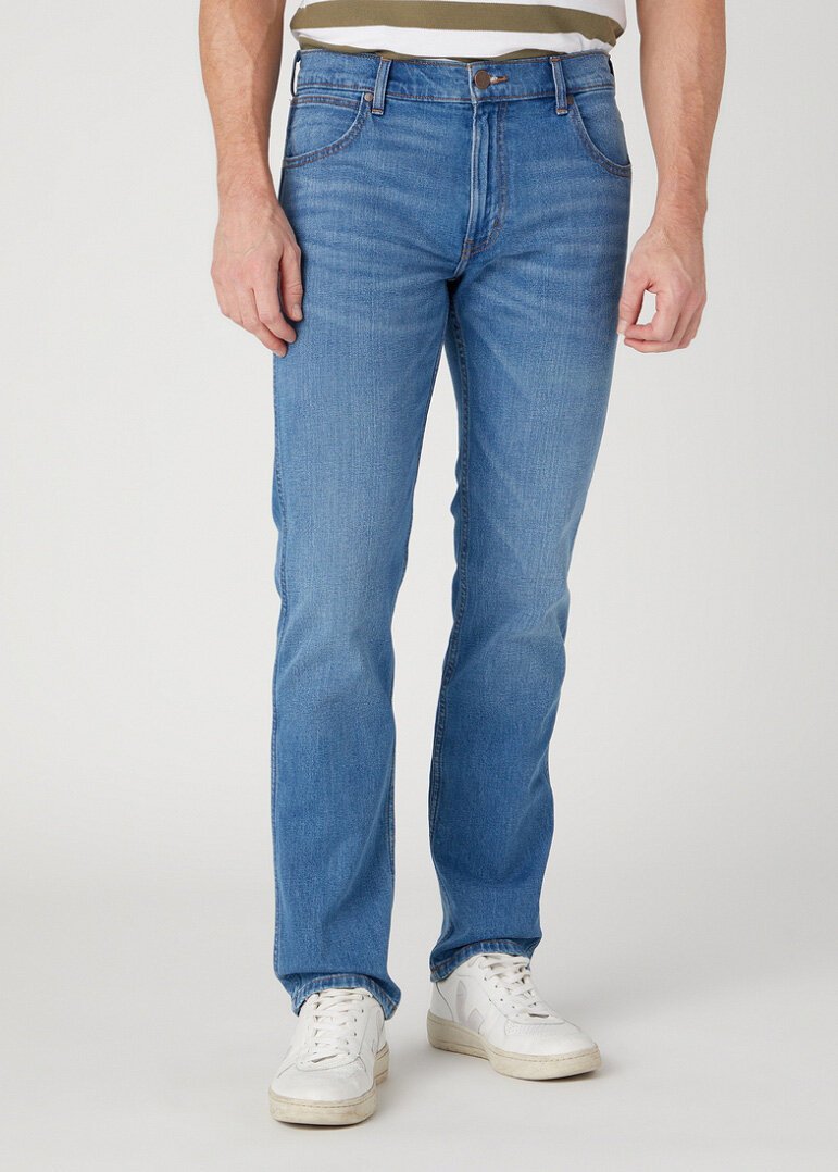 Wrangler Greensboro Męskie Spodnie Jeansowe Jeansy Vito W15Qag42E-W38 L32