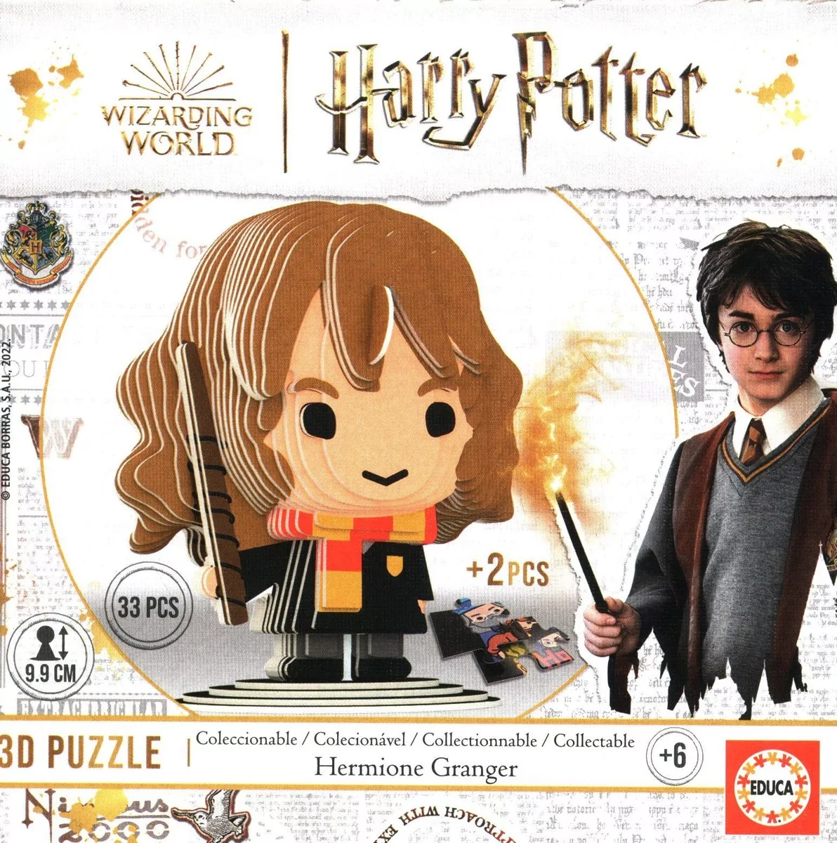 Puzzle 3D, Harry Potter Hermione Granger, 33 el.