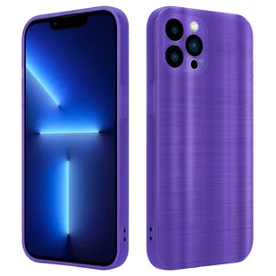 Etui Cadorabo do Apple iPhone 13 PRO MAX Etui ochronne w kolorze fioletowym Etui na telefon komórkowy Etui silikonowe TPU - Etui i futerały do telefonów - miniaturka - grafika 1