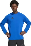 Bluzy męskie - Adidas Bluza męska adidas Tiro 26 Travel Crew niebieska KD1146 2XL - miniaturka - grafika 1