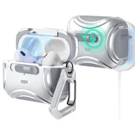 Akcesoria do słuchawek - Etui na słuchawki ESR Cyber Flicklock HaloLock MagSafe do Apple Airpods Pro 1/2 Biały - miniaturka - grafika 1