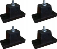 Akcesoria do monitoringu - Kamera IP IVENSIS Podstawa Antywibracyjna Ivensis IMS08 zestaw 4 szt. - miniaturka - grafika 1