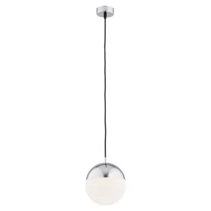 Argon Lampa wisząca LIVIA IP22 biało-srebrna E27 - Lampy sufitowe - miniaturka - grafika 1