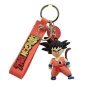 Breloki - Breloczek Brelok Silikonowy Dragon Ball Z Zawieszką Son Goku - miniaturka - grafika 1
