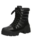 Botki damskie - CAPRICE Wegańskie Damskie Botki 9-9-26220-29 Szerokość G Rozmiar: EU, Black Comb, 40 EU - miniaturka - grafika 1