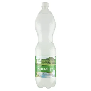 Carrefour Extra Sudety+ Naturalna woda mineralna lekko gazowana 1,5 l - Woda - miniaturka - grafika 1