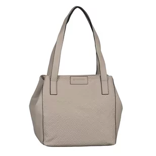 TOM TAILOR Mirenda damska torba na ramię Shopper z zamkiem błyskawicznym, duża, beżowa, szarobrązowy, L, Nowoczesny - Torebki damskie - miniaturka - grafika 1