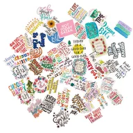 Szkolne artykuły papiernicze - Naklejki winylowe slogany motywacyjne 50 szt. - miniaturka - grafika 1