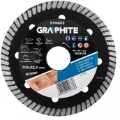 Tarcze do pił - Tarcza do cięcia GRAPHITE 57H603 110 mm - miniaturka - grafika 1