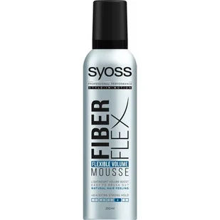Schwarzkopf Syoss Fiber Flex Pianka do włosów extra mocna Flexible Volume 250ml - Kosmetyki do stylizacji włosów - miniaturka - grafika 1
