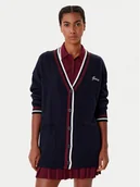 Swetry damskie - Guess Kardigan V5BR00 Z1152 Granatowy Regular Fit - miniaturka - grafika 1