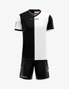 Givova, kit combo Mc, czarny/biały, M - Zestawy męskiej odzieży sportowej - miniaturka - grafika 1