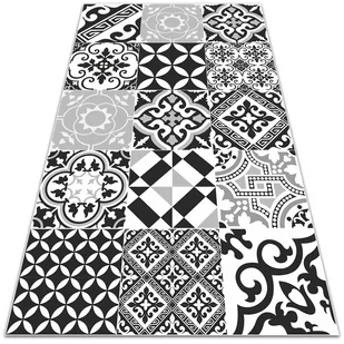 Modny uniwersalny dywan winylowy Zwariowane wzory 140x210 cm - Dywany - miniaturka - grafika 1