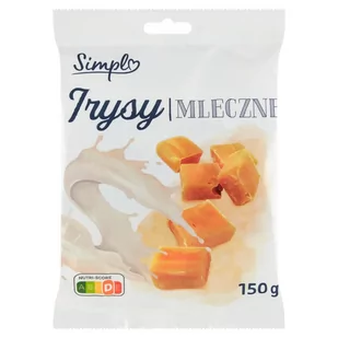 Simpl Irysy mleczne 150 g - Cukierki - miniaturka - grafika 1
