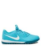 Piłka nożna - Nike Buty do piłki nożnej Jr Phantom Gx II Academy Tf FJ2608 400 Niebieski - miniaturka - grafika 1
