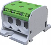 Inne akcesoria elektryczne - Simet Złączka szynowa gwintowa Al/Cu STB 50-3 (87360) SIMBLOCK zielony 81003005 81003005 - miniaturka - grafika 1